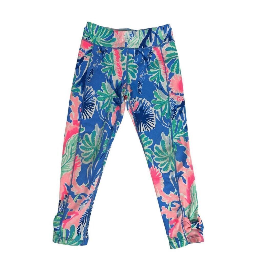 Lilly Pulitzer Girls' Medium 6-7 Melody Luxletic Leggings